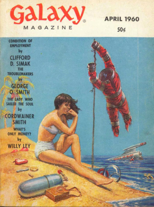 Galaxy April 1960 Cover