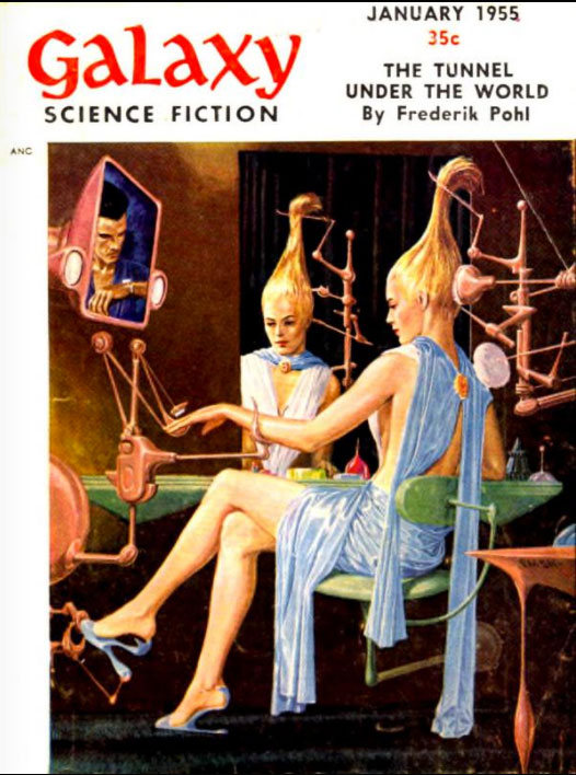 Galaxy January 1955 Cover