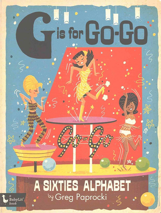 G is for Go-Go Retro 1960s Illustrations