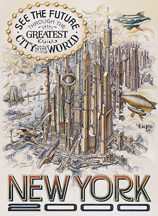 Disneyland Paris - New York City 2000 Poster